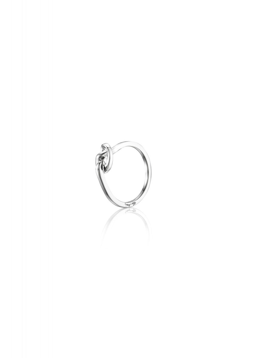 Ring Love Knot Silver