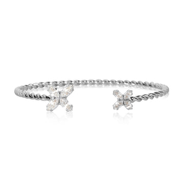 Armband Crystal Star Rhodium Crystal - Dahlströms Guld