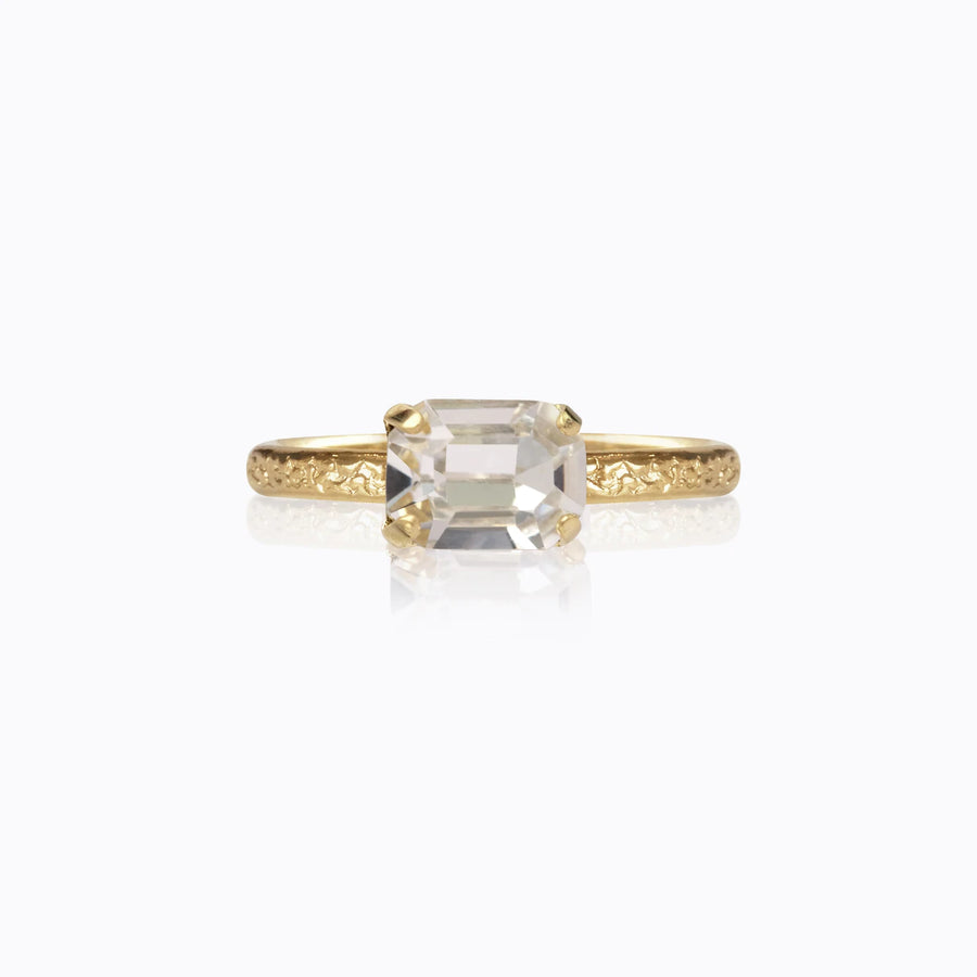 Ring Naya Gold Crystal