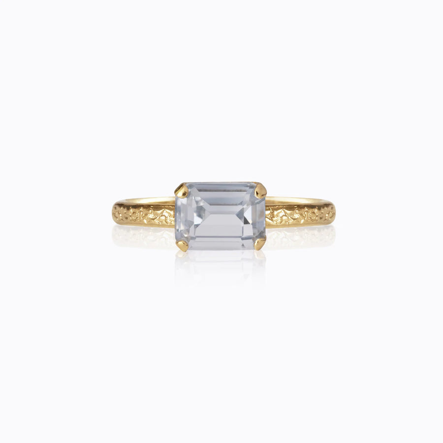 Ring Naya Gold Light Sapphire