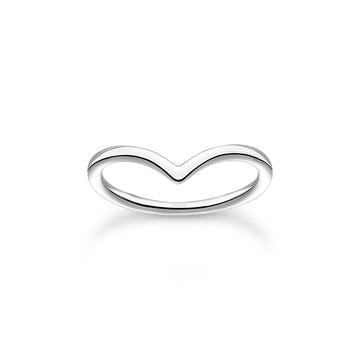 Ring V-Formad Silver - Dahlströms Guld