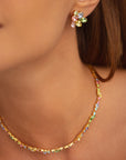 Halsband Antonia Gold Pastel Combo