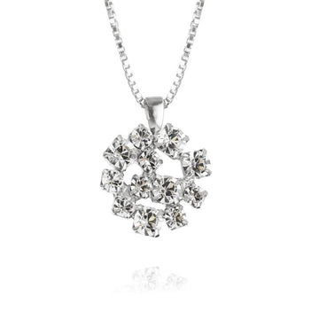 Halsband Kassandra Rhodium Crystal - Dahlströms Guld