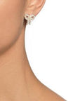 Örhängen Mini Pearls Bow Ear - Dahlströms Guld