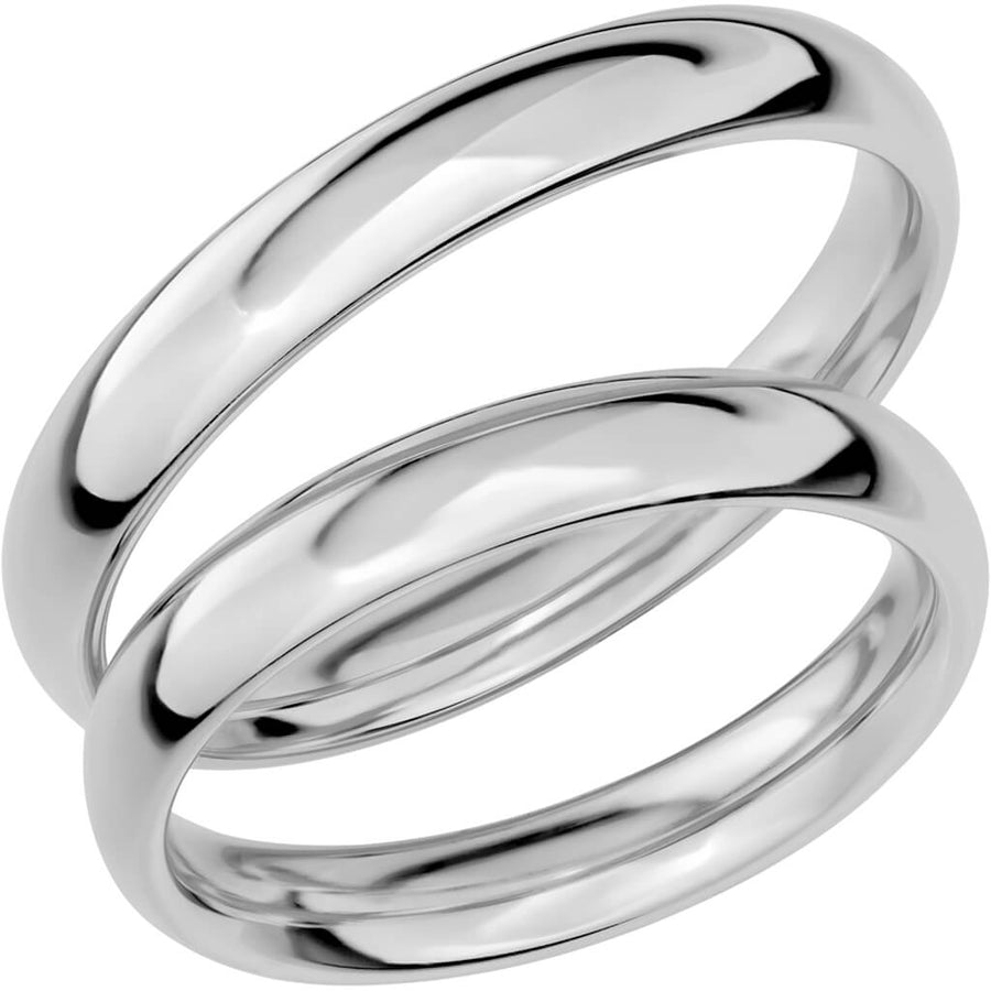 SR1011 - Slät ring i platina - Dahlströms Guld