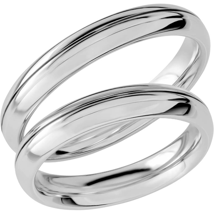 SR1047 - Slät Ring i platina - Dahlströms Guld